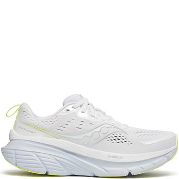 SAUCONY WOMENS POWER RUN LACE TRAINER - WHITE ICE
